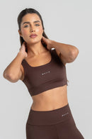 Top Alça Larga Feminino Fitness - Fondue