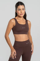 Top Alça Larga Feminino Fitness - Fondue