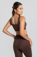Top Alça Larga Feminino Fitness - Fondue