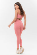 Conjunto Feminino Fitness Básico Calças e Top - Ballet