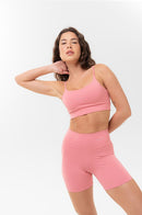 Conjunto Feminino Fitness Básico Shorts e Top - Ballet