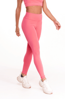 Conjunto Feminino Fitness Básico Calças e Top - Goiaba