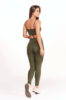 Leggings Feminina Fitness Básica - Militar