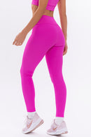 Leggings Feminina Fitness Básica - Pink Fluor