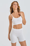 Top Feminino Fitness Básico - Neve