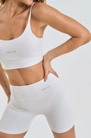 Top Feminino Fitness Básico - Neve