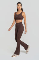 Calças Flare Feminina Fitness - Fondue
