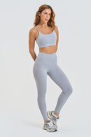 Conjunto Feminino Fitness Básico Top e Calças - Luna