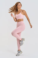 Conjunto Feminino Fitness Básico Top e Calças - Pilates