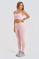 Conjunto Feminino Fitness Básico Top e Calças - Pilates