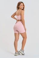 Conjunto Feminino Fitness Básico Shorts e Top - Pilates