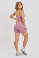 Conjunto Feminino Fitness Básico Shorts e Top - Encanto