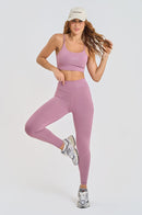 Conjunto Feminino Fitness Básico Top e Calças - Encanto