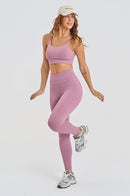 Conjunto Feminino Fitness Básico Top e Calças - Encanto