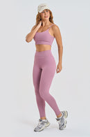 Conjunto Feminino Fitness Básico Top e Calças - Encanto