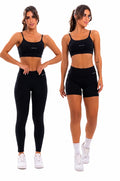 2 Conjuntos Fitness - Preto