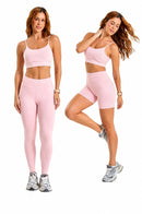 2 Conjuntos Fitness - Rosa