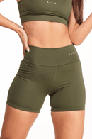 Shorts Fitness Feminino Básico - Militar