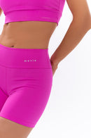 Shorts Fitness Feminino Básico - Pink Fluor