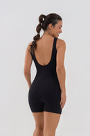Macaquinho Sirena Movie Fitness - Preto