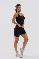 Macaquinho Sirena Movie Fitness - Preto