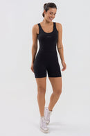 Macaquinho Sirena Movie Fitness - Preto