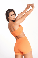 Top Feminino Fitness Básico - Mandarina