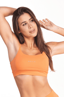 Top Feminino Fitness Básico - Mandarina