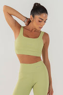 Conjunto Feminino Fitness Top e Shorts - Alga
