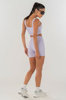 Conjunto Feminino Fitness Top e Shorts - Flora