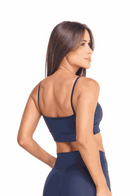 Top Feminino Fitness Básico - Marinho