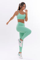 Conjunto Feminino Fitness Básico Calças e Top - Bahamas