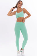 Conjunto Feminino Fitness Básico Calças e Top - Bahamas